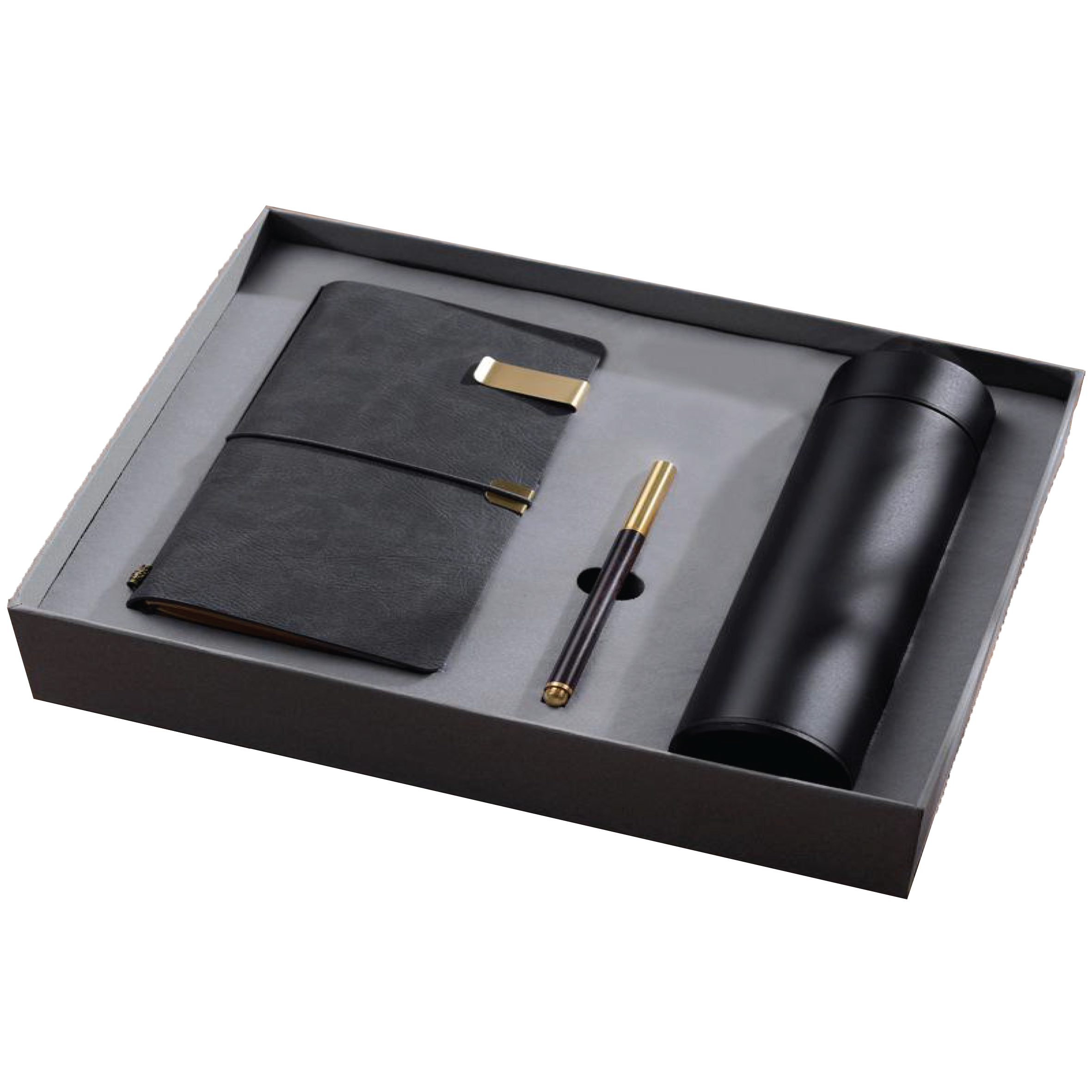 Gift Box 3 in 1 Notebook + Pen + Smart Thermos