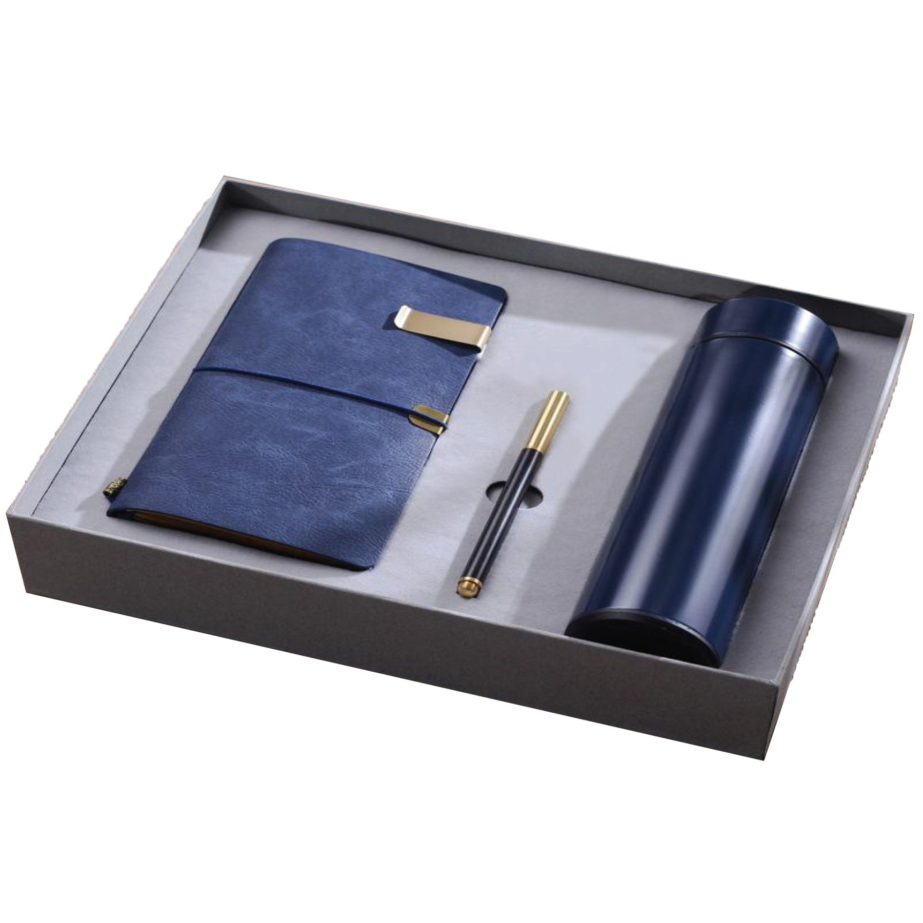 Gift Box 3 in 1 Notebook + Pen + Smart Thermos