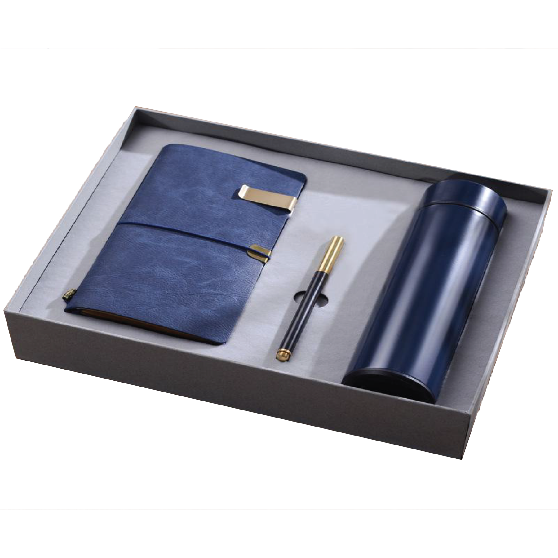 Gift Box 3 in 1 Notebook + Pen + Smart Thermos