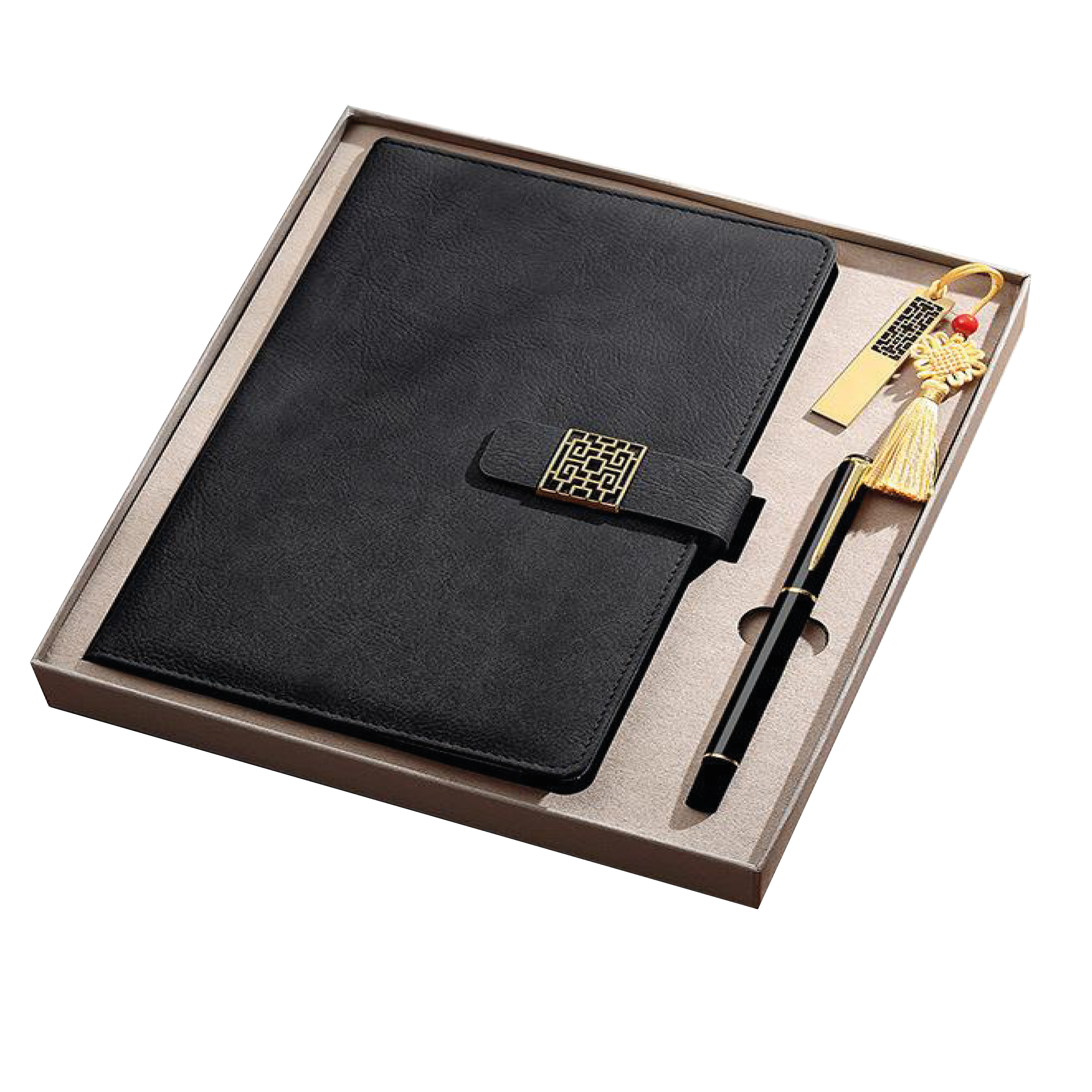 Gift Box 3 in 1 Notebook + Pen + USB drive
