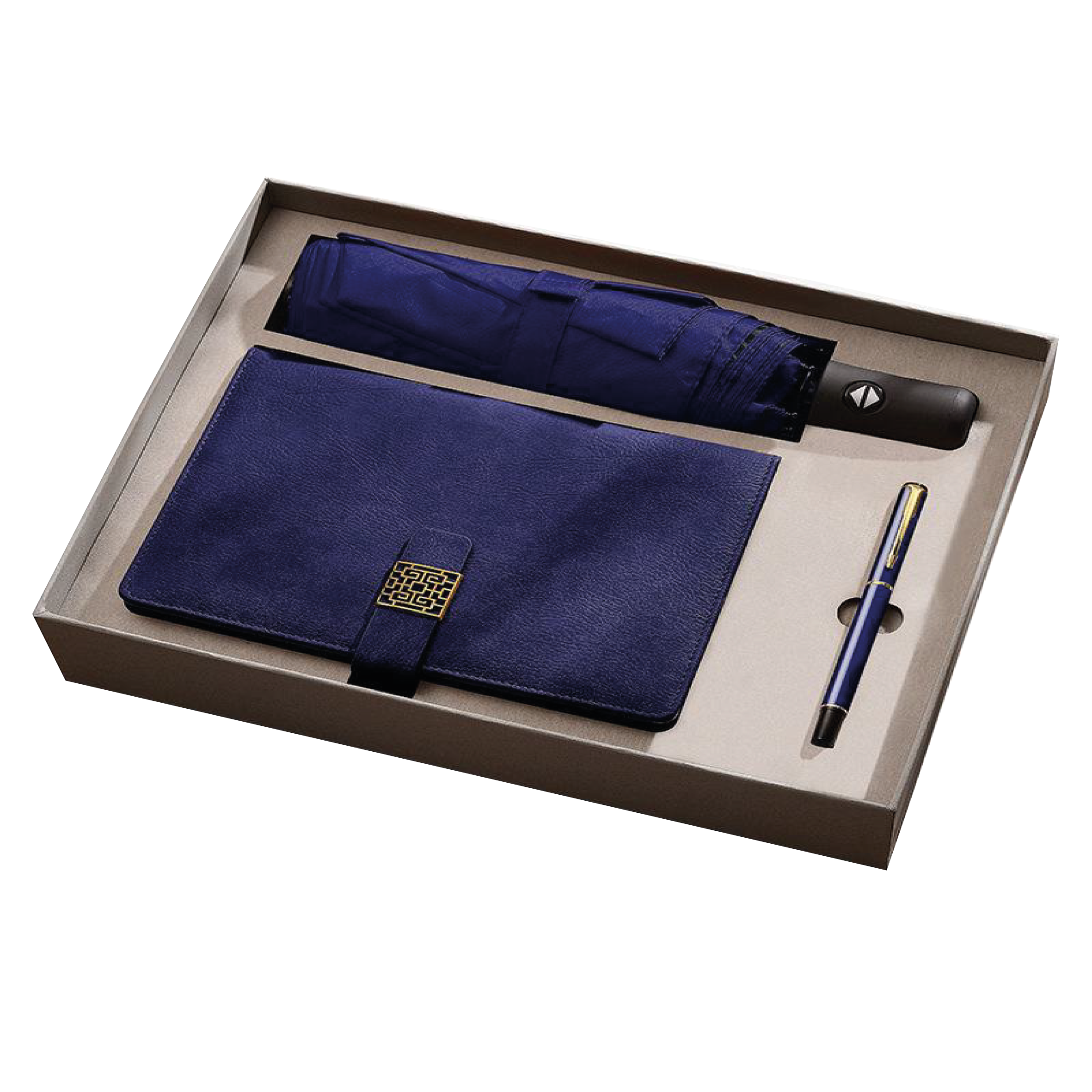 Gift Box 3 in 1 Notebook + Pen + Umbrella