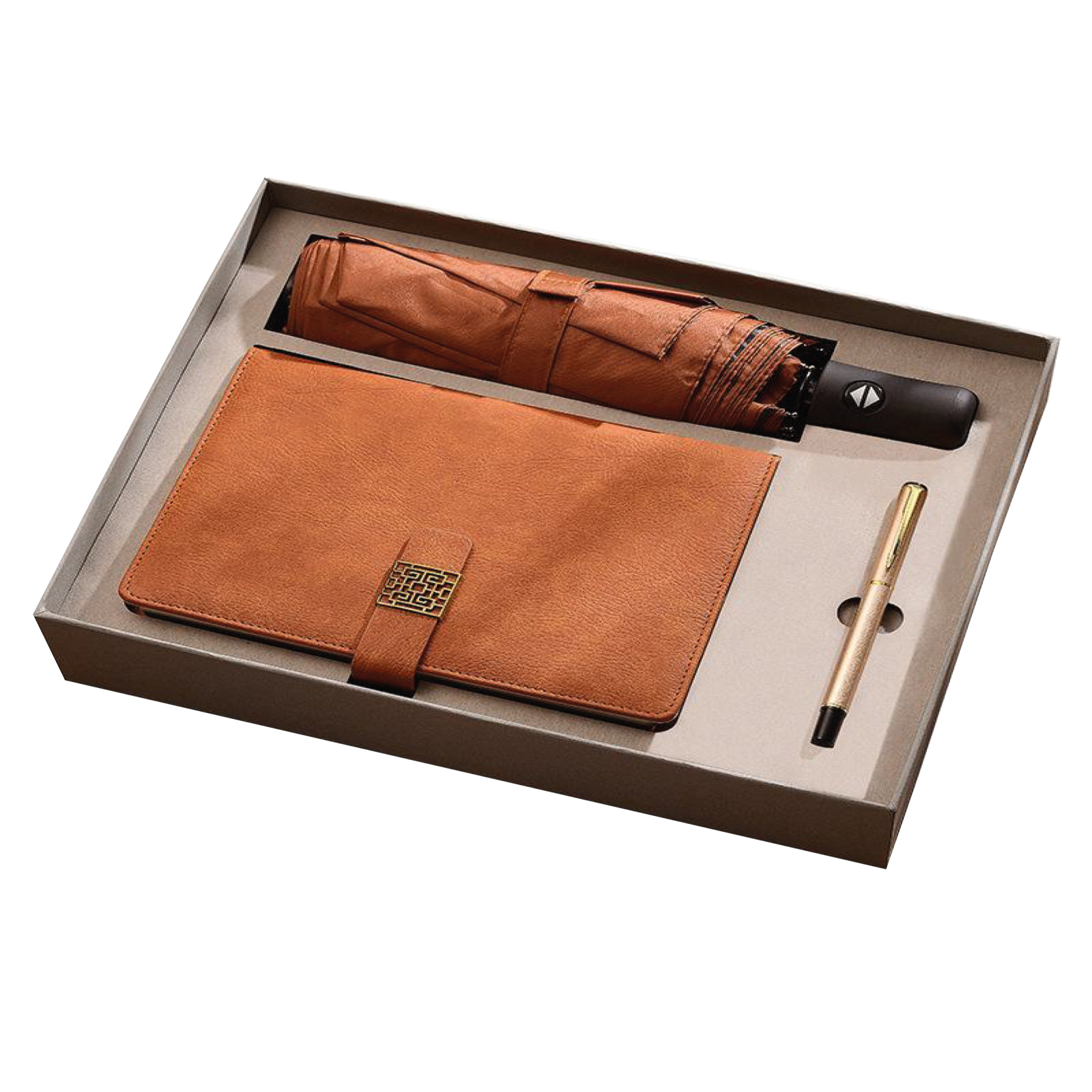 Gift Box 3 in 1 Notebook + Pen + Umbrella