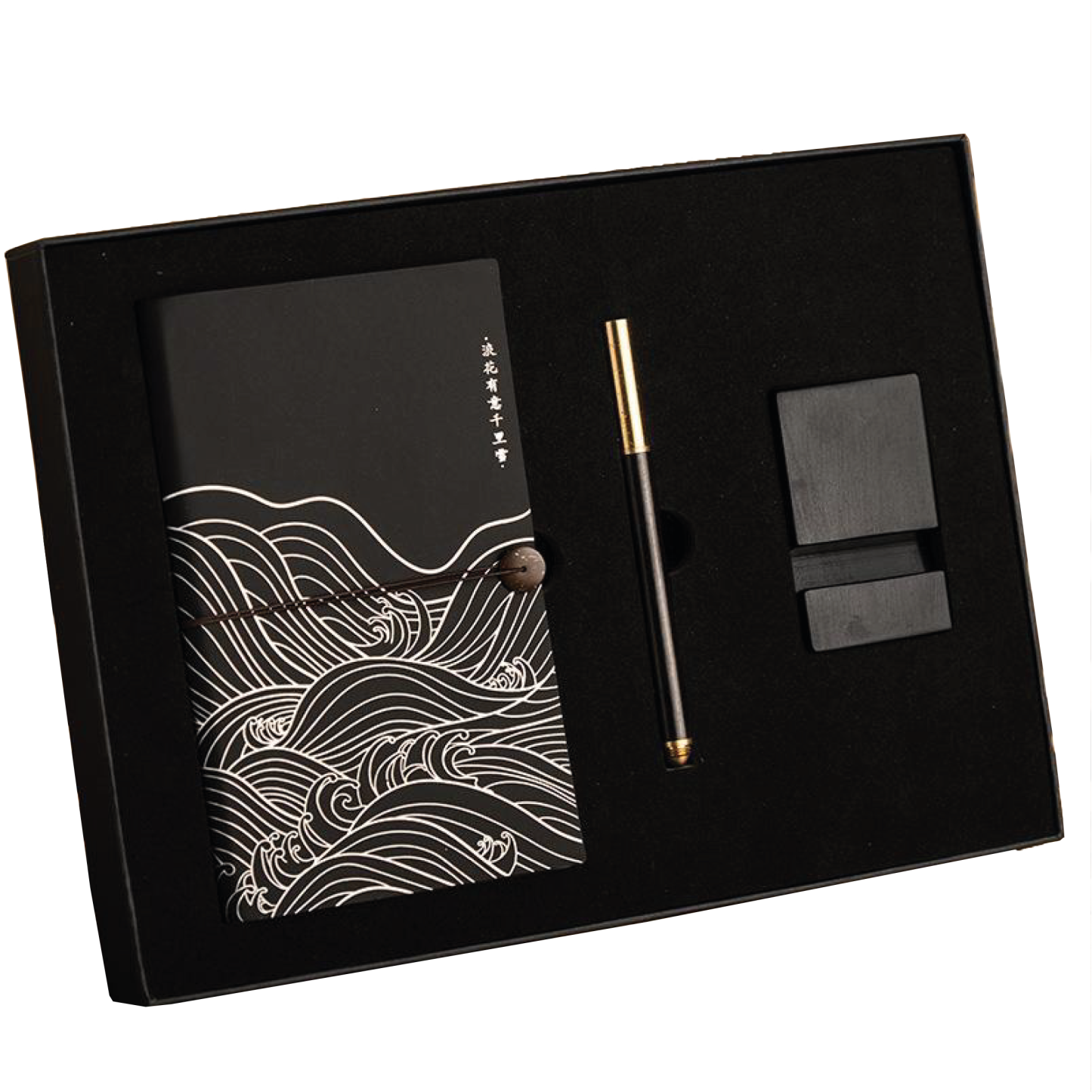 Gift Box 3 in 1 Notebook + Pen + Phone holder