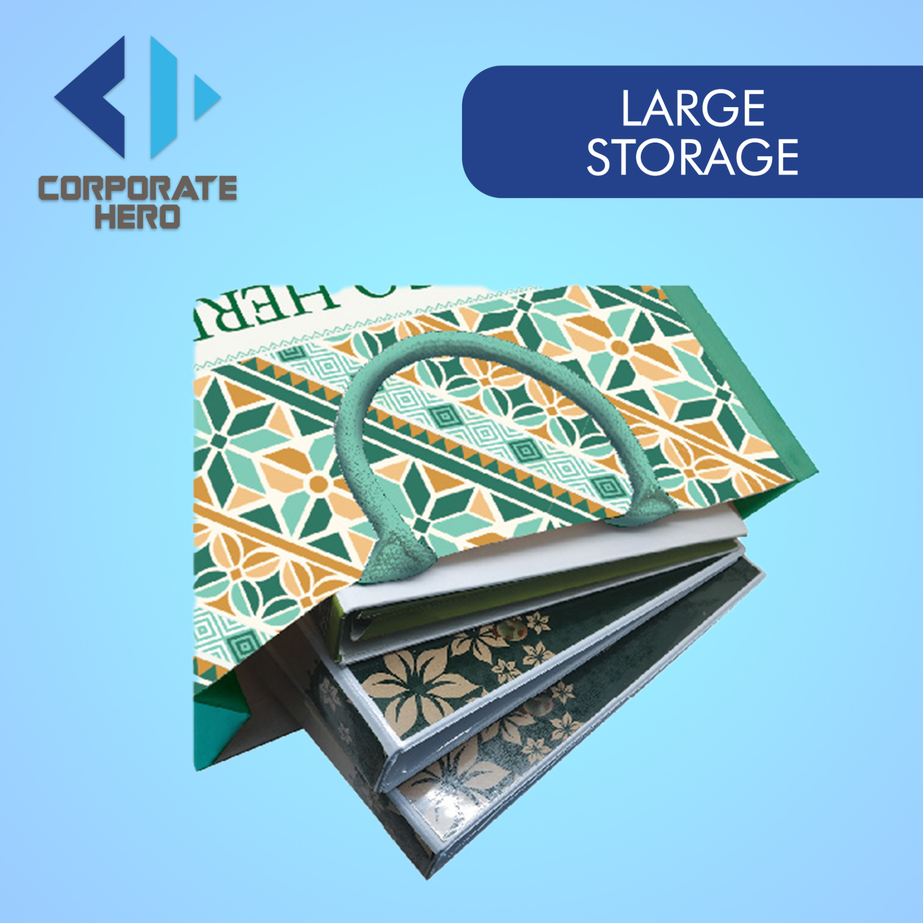 Vintage Batik Series B0404 Canvas Bag