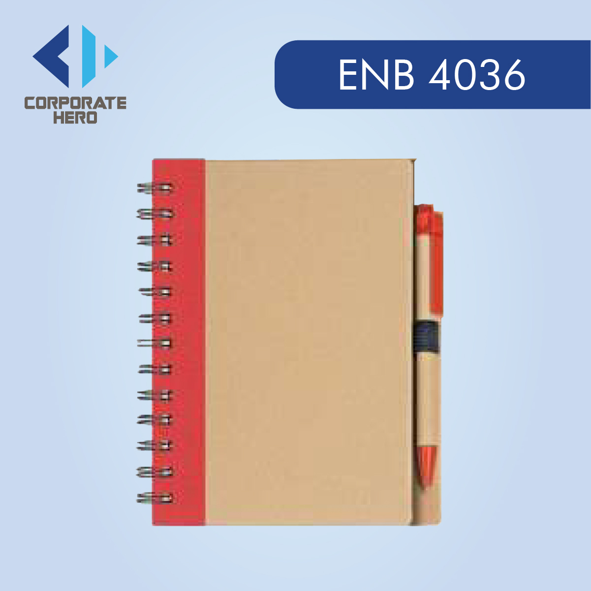 ENB 4036 ECO Notebook with Pen