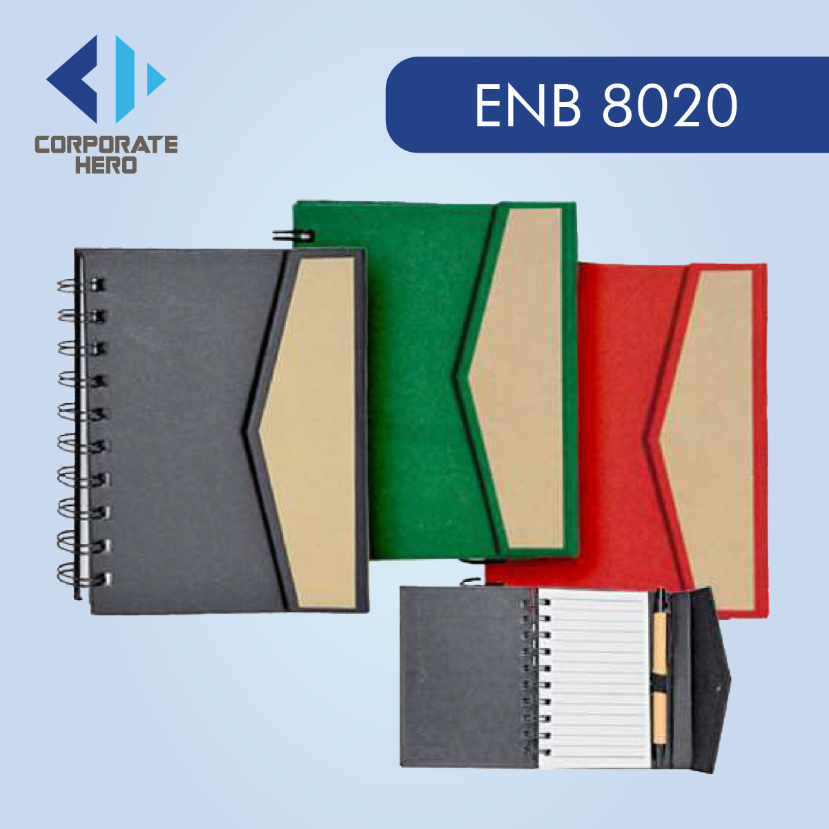 ENB 8020 Eco Notebook with Pen