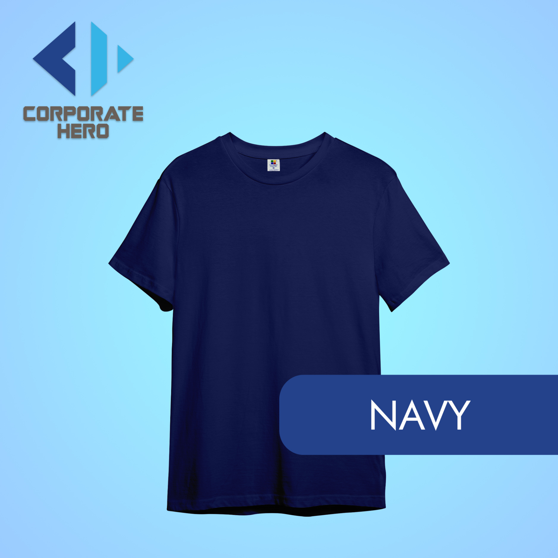 Four Square Plain T-Shirt