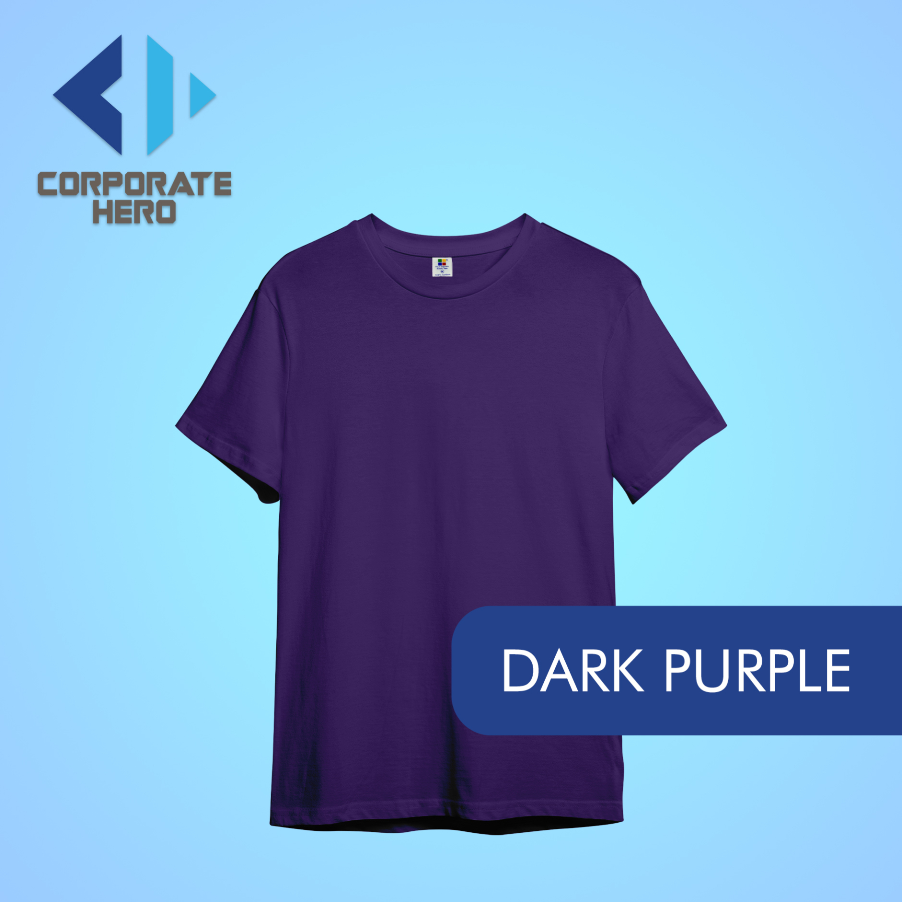 Four Square Plain T-Shirt