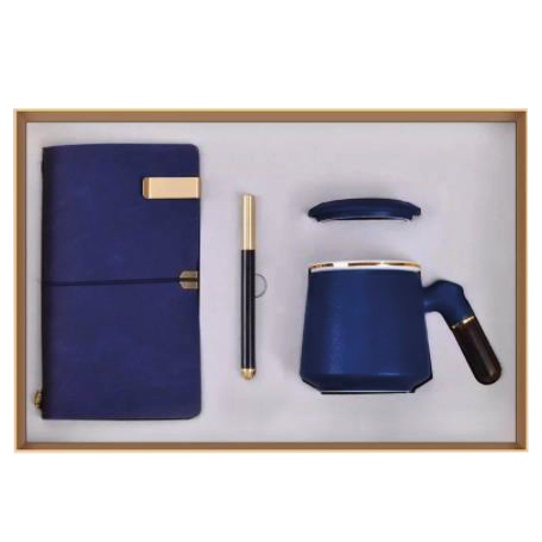 Gift Box 3 in 1 Notebook + Bronze Pen + Ceramic cup