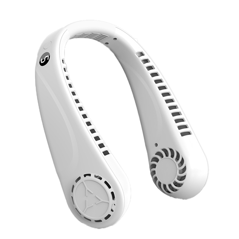 USB Neck Fan – Bladeless, 5-Speed, Silent