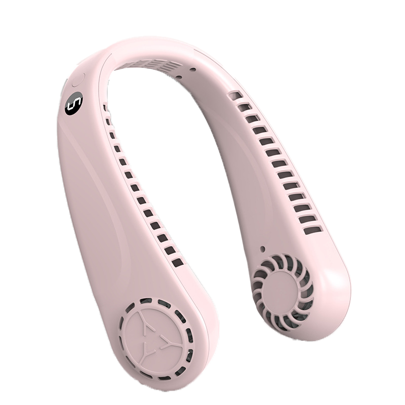 USB Neck Fan – Bladeless, 5-Speed, Silent