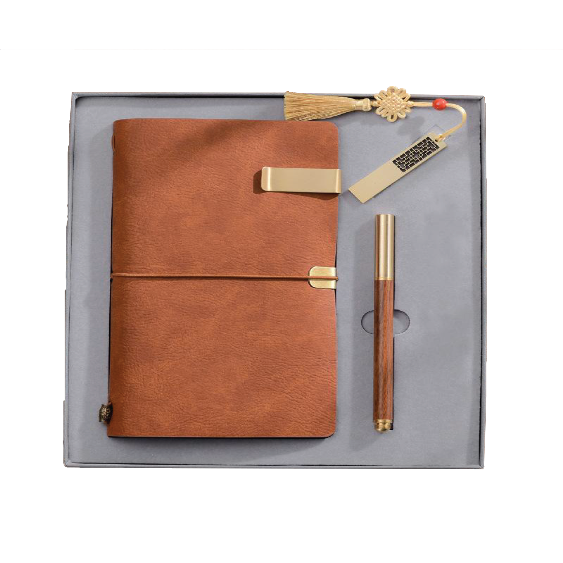 Gift Box 3 in 1 Notebook + Pen + USB drive