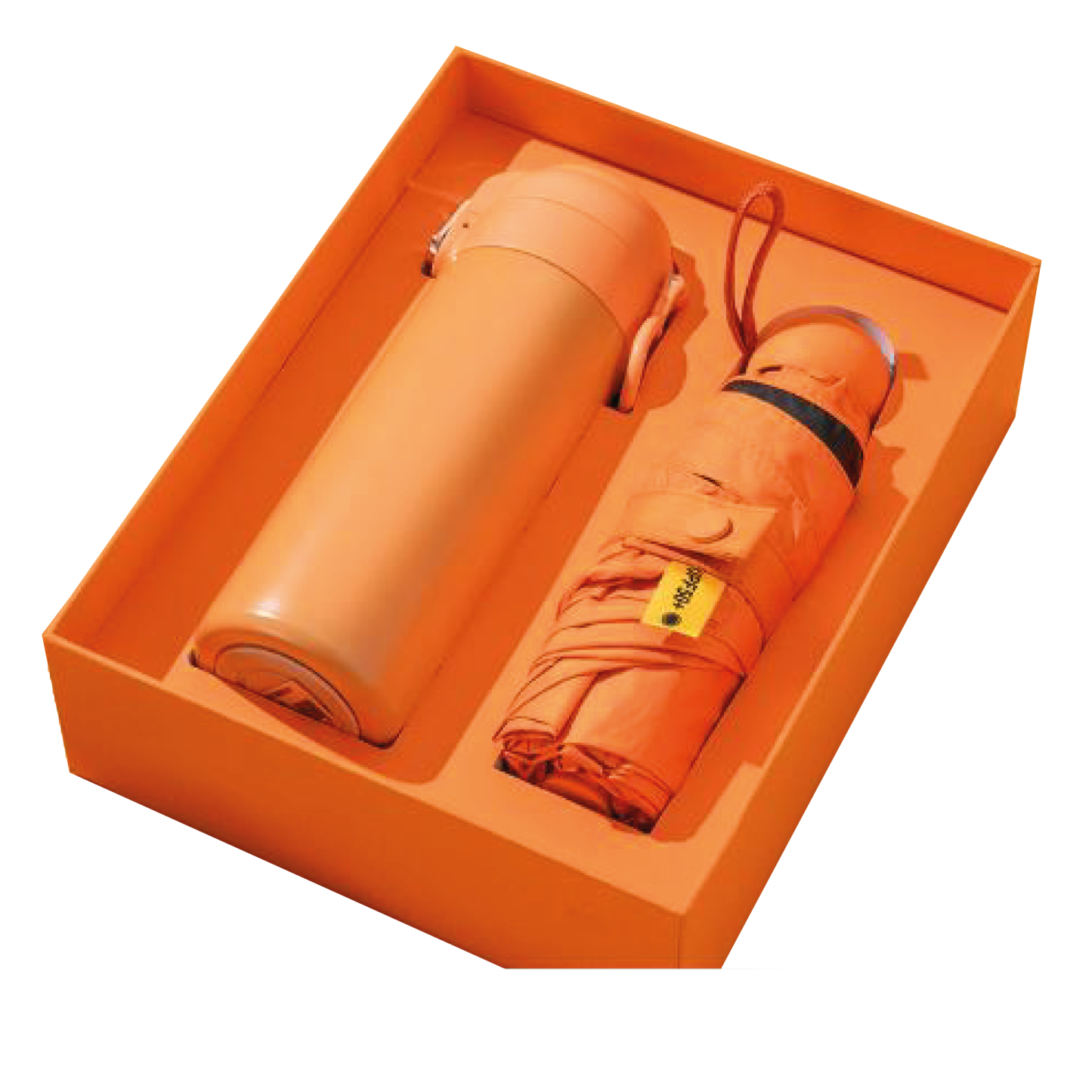 Gift box 2 in 1 Thermos Flask + Mini Umbrella