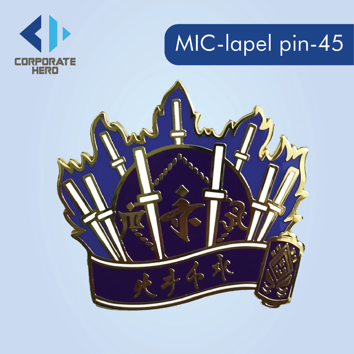 Handmade Manufacture Wholesale Lapel Metal Badge Hard Enamel Pin Custom Personalized