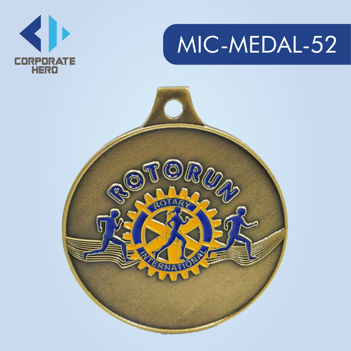 Gold Soccer Football Medal Custom Personalized