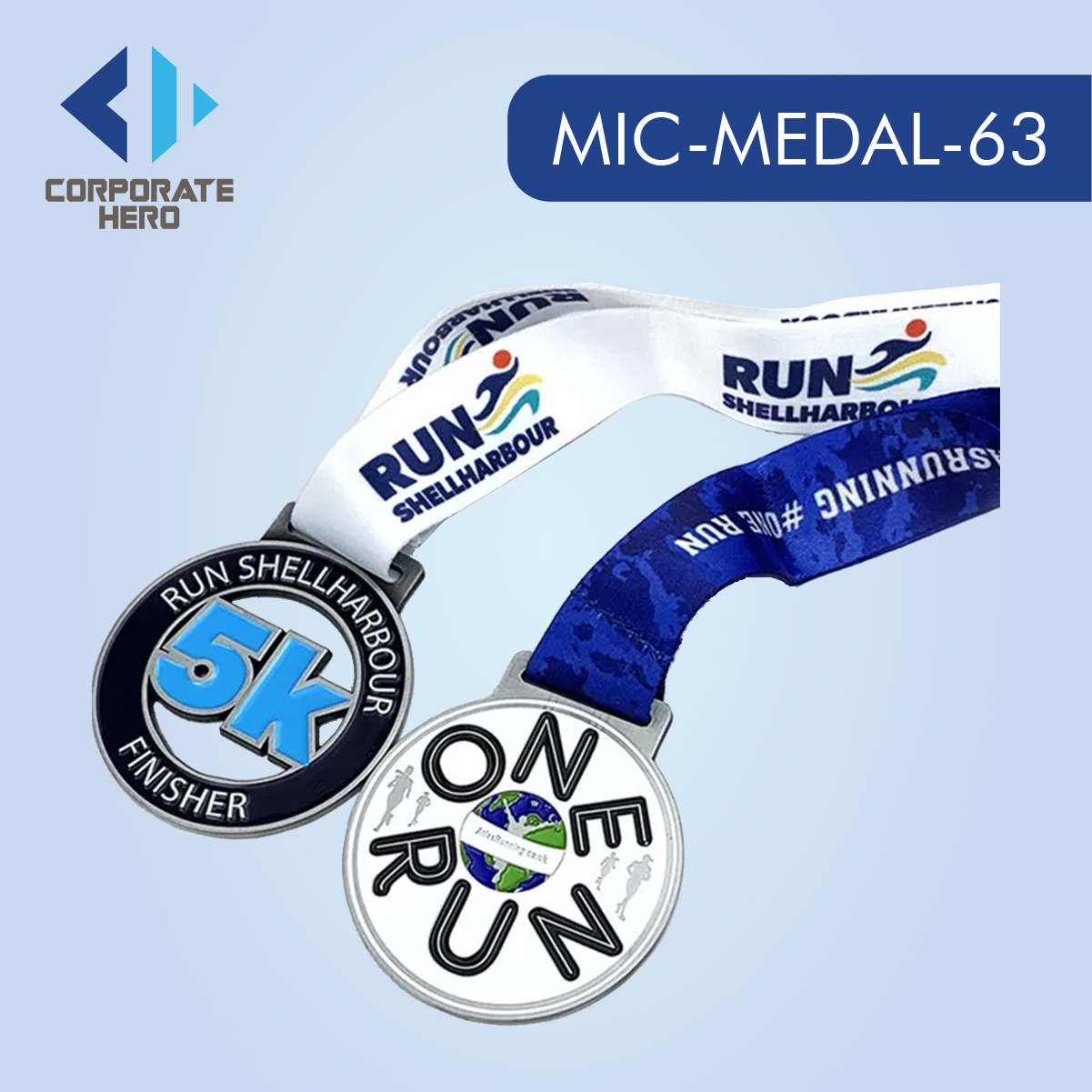 10k Track Race Medal Custom Personalized