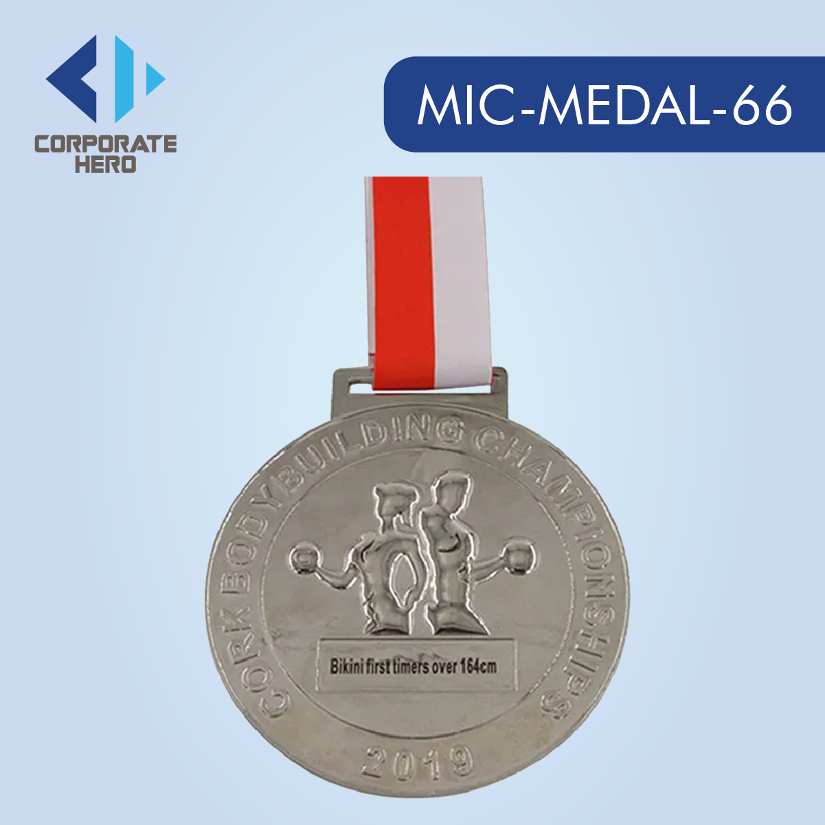 Sport Day First Gold Boxing Medal Custom Personalized