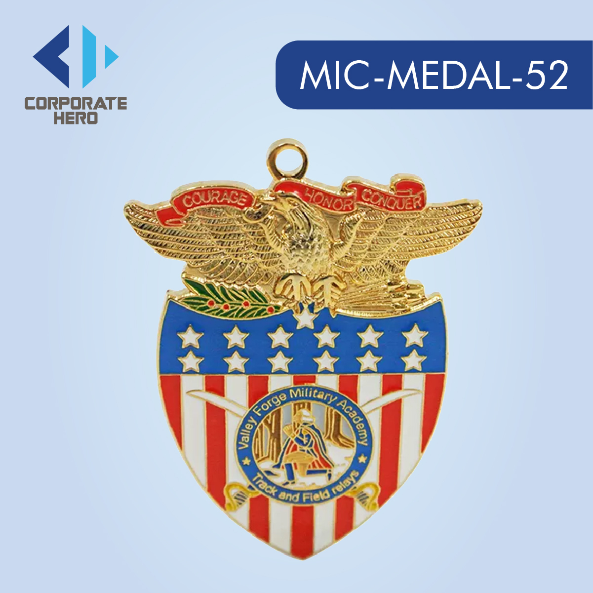 Gold Soccer Football Medal Custom Personalized