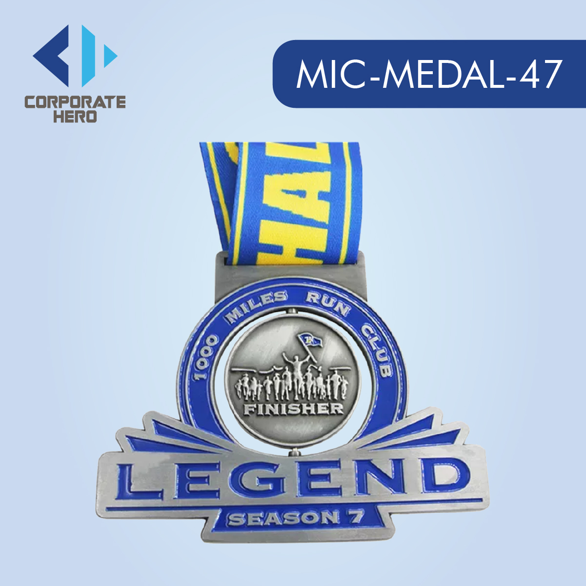 Bodybuilding Sport Medal Custom Personalized