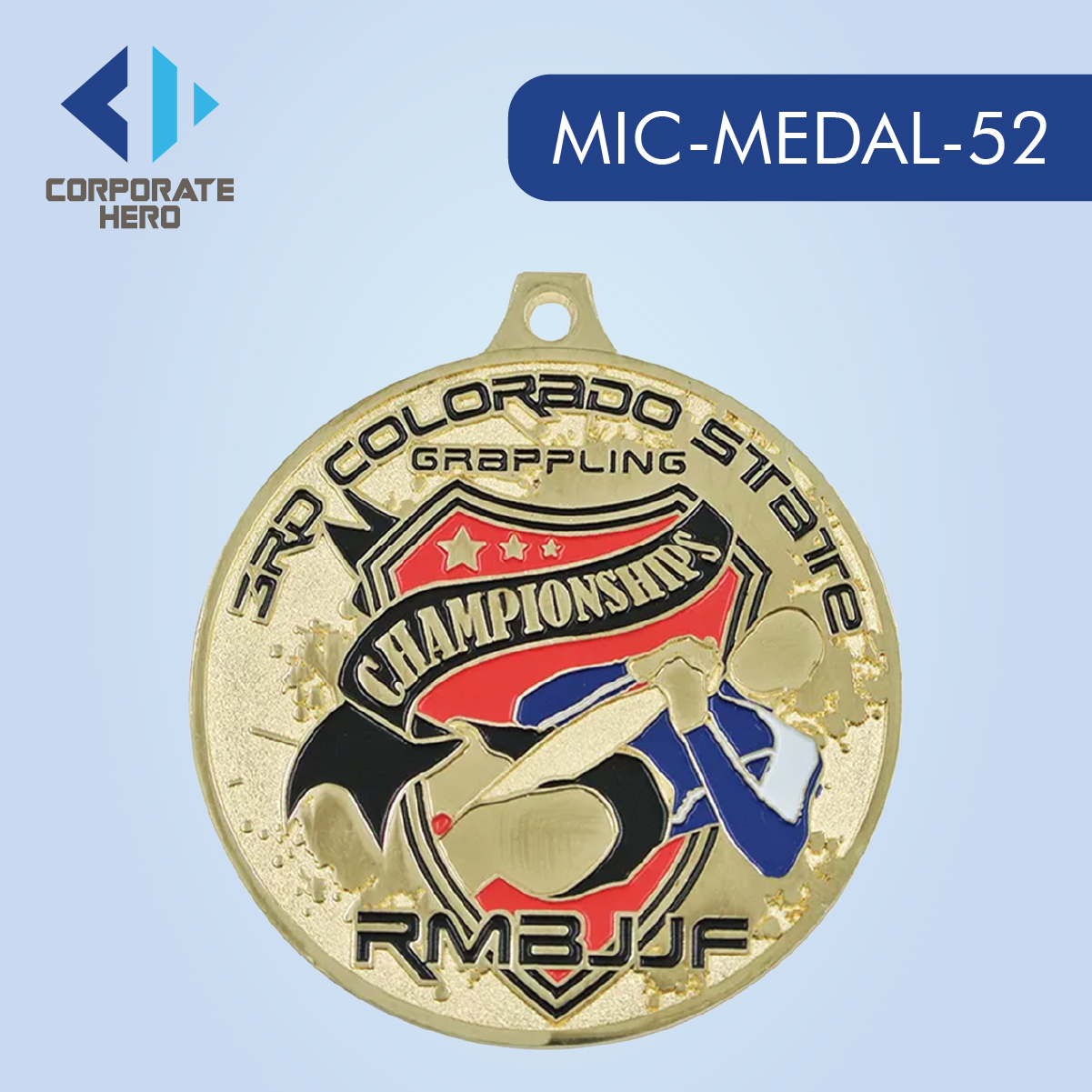 Gold Soccer Football Medal Custom Personalized