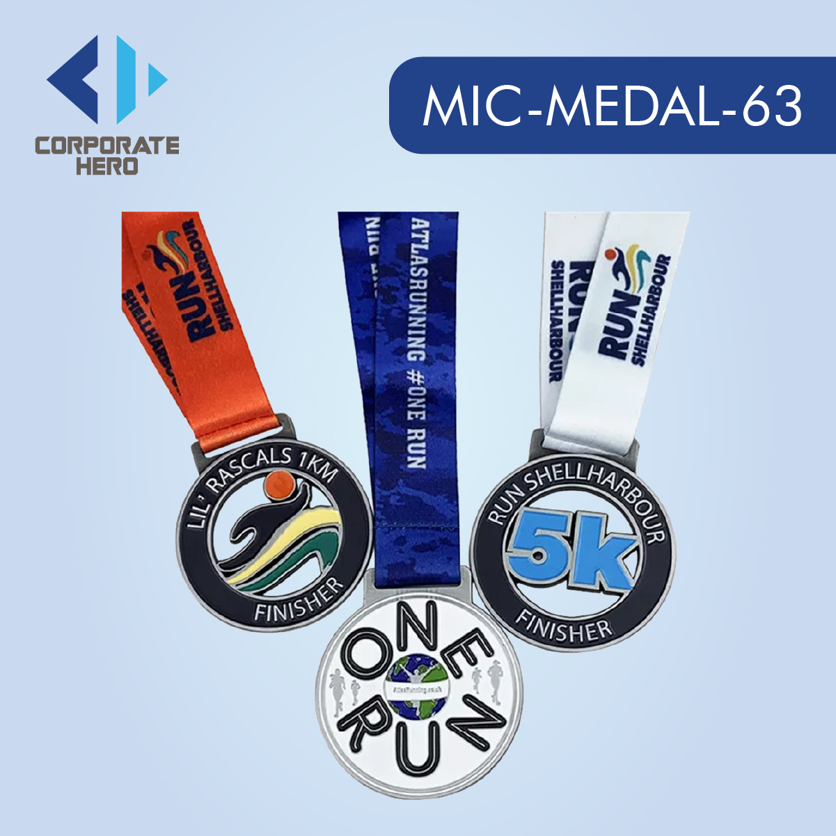 10k Track Race Medal Custom Personalized