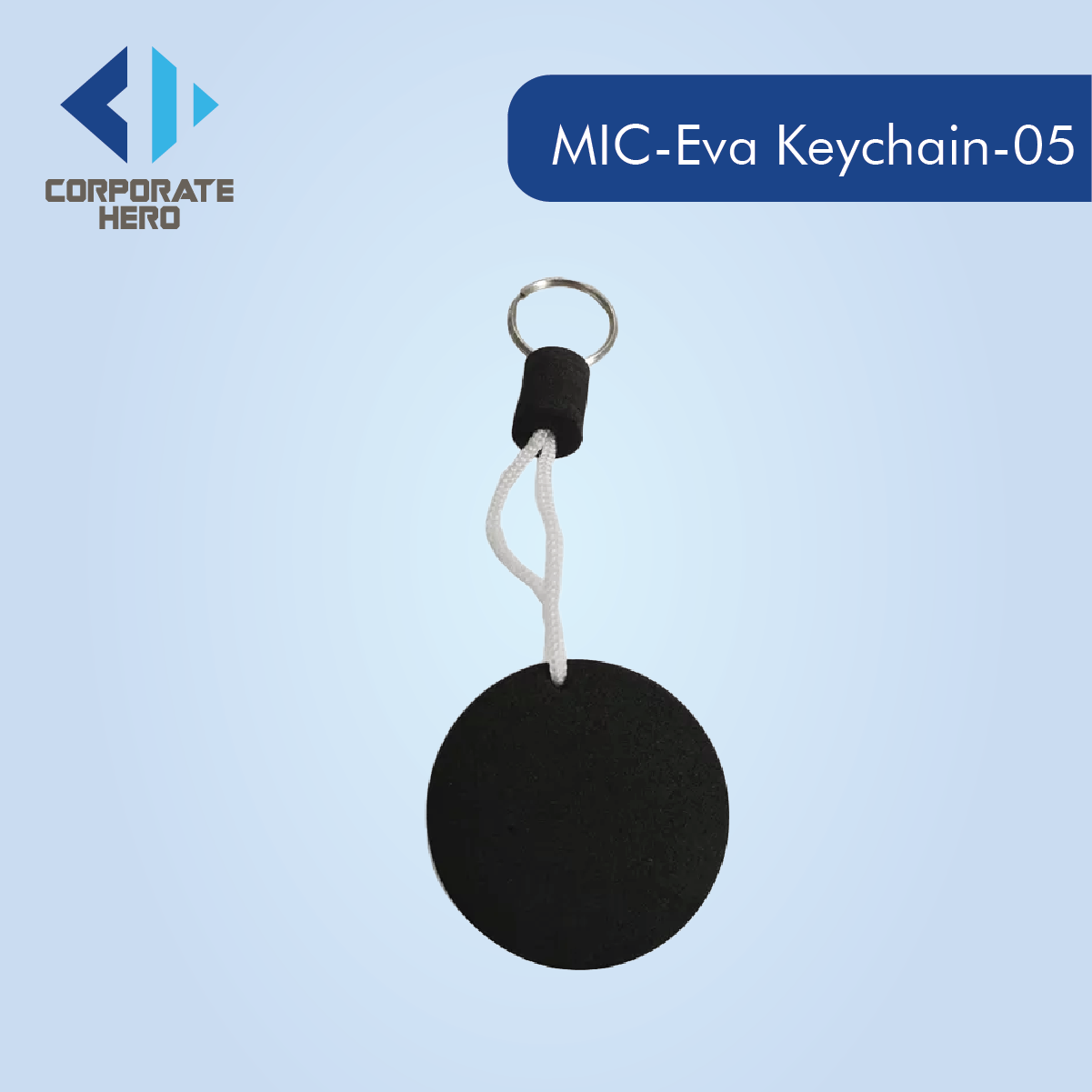 Plastic EVA Keychain Custom Personalized