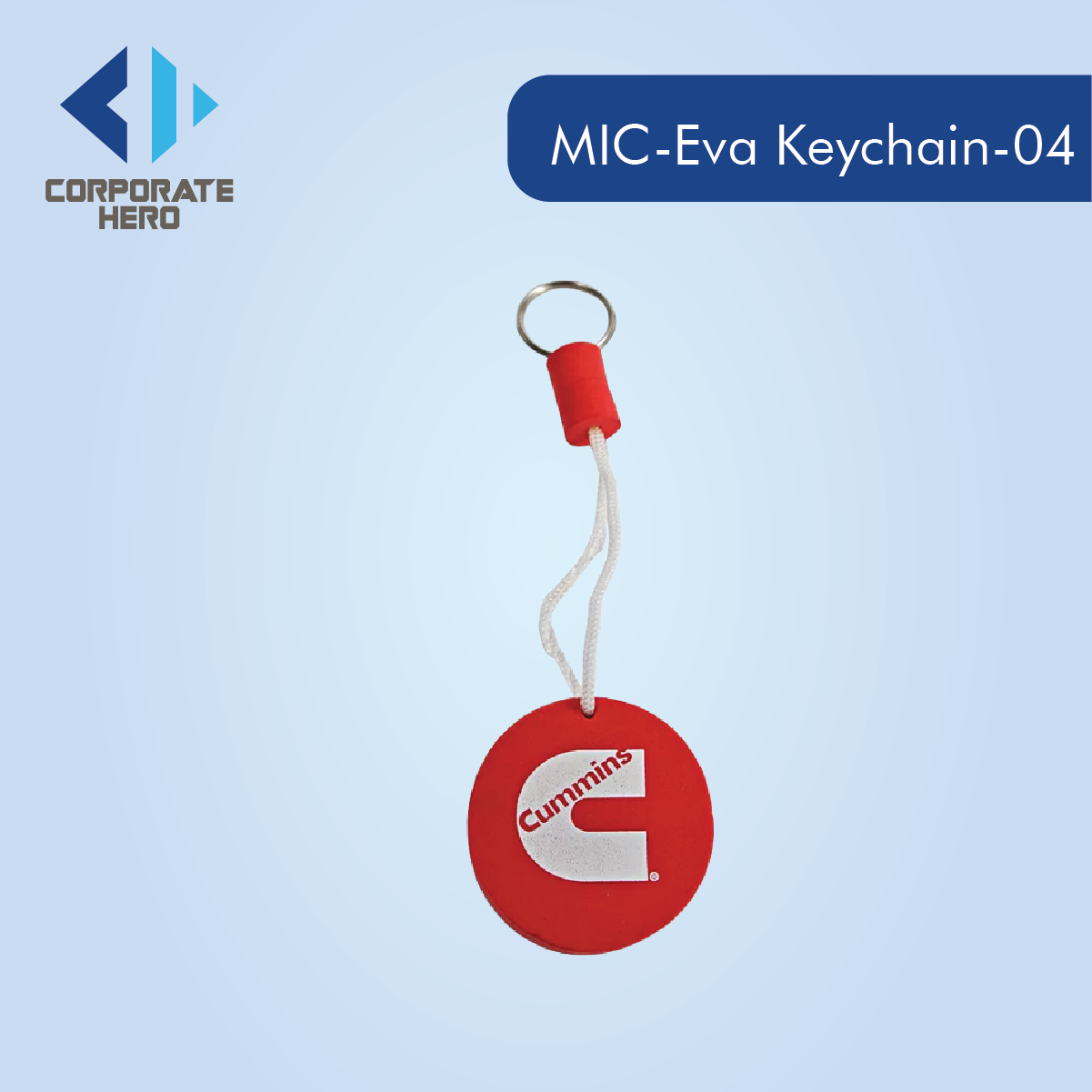 Promotional DIY Charm Eva Keychain Custom Personalized