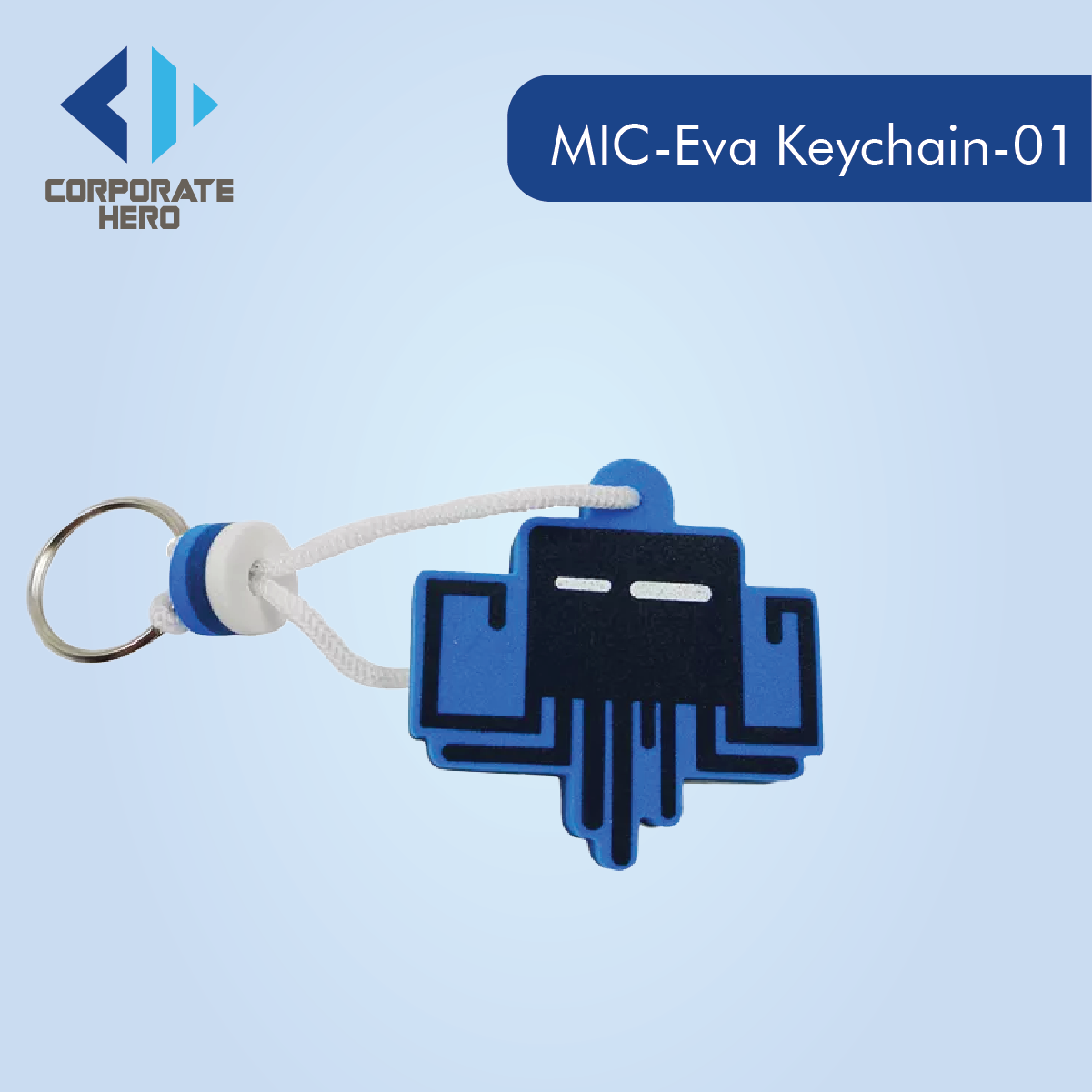 Eva Foam Keychain Custom Personalized