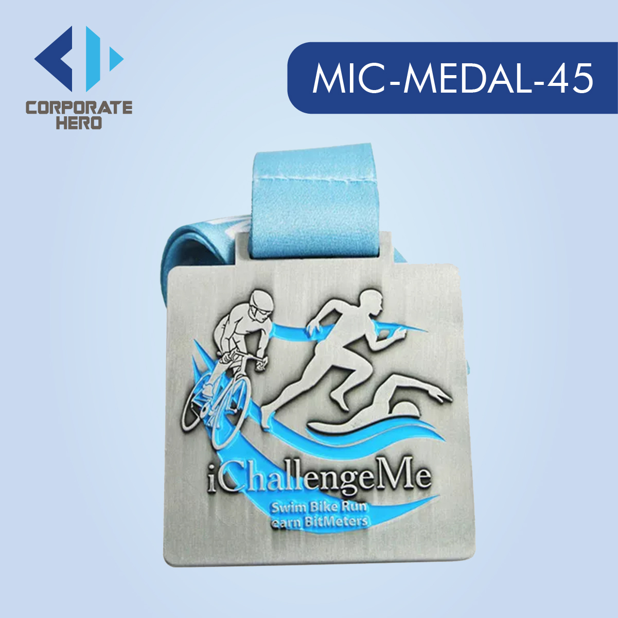Swimming Sport Medal Custom Personalized