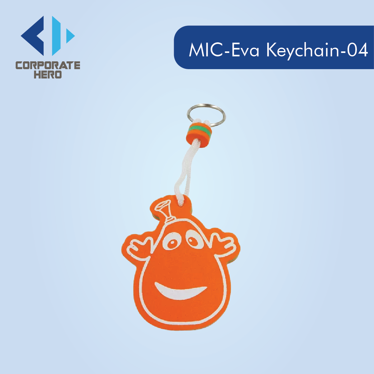 Promotional DIY Charm Eva Keychain Custom Personalized