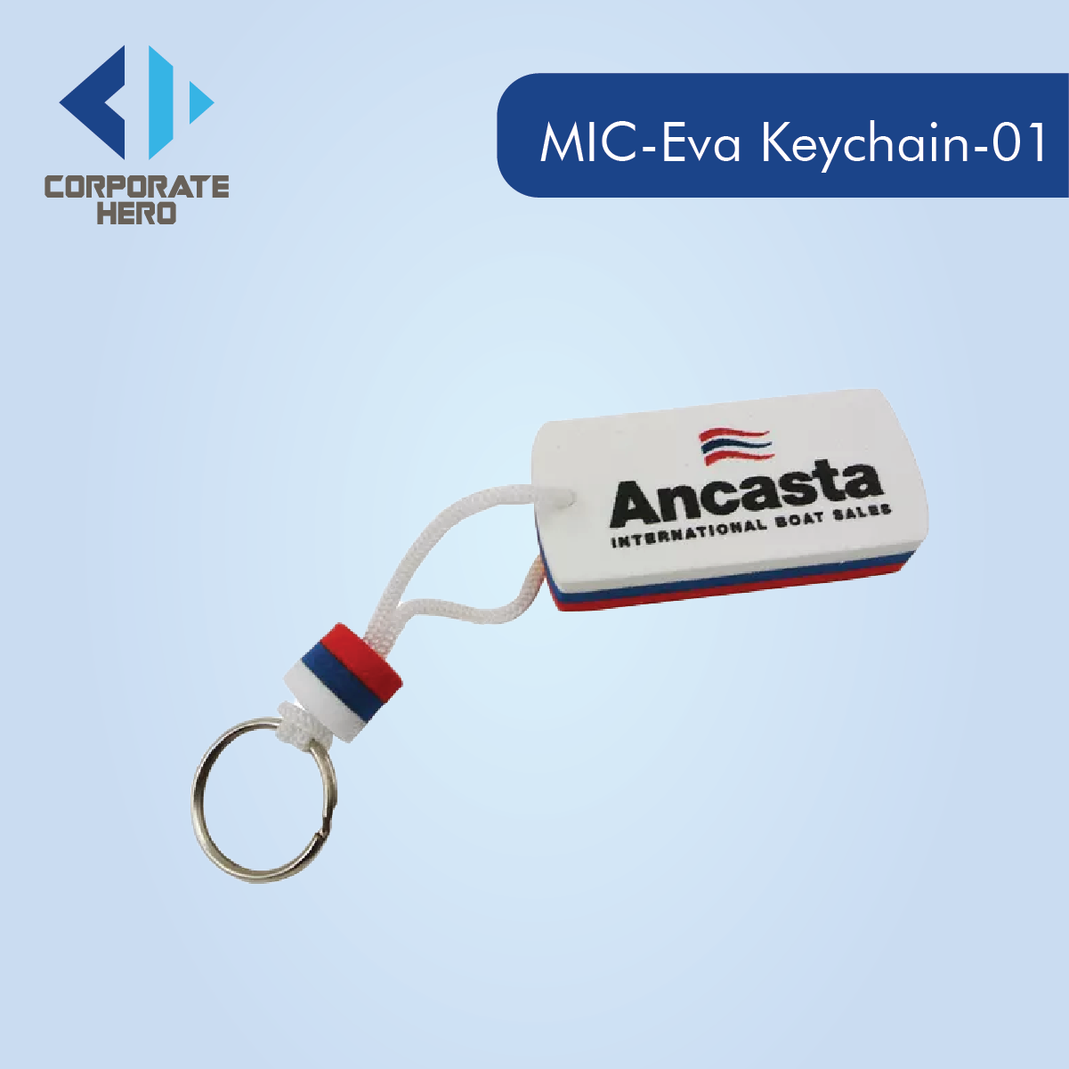 Eva Foam Keychain Custom Personalized