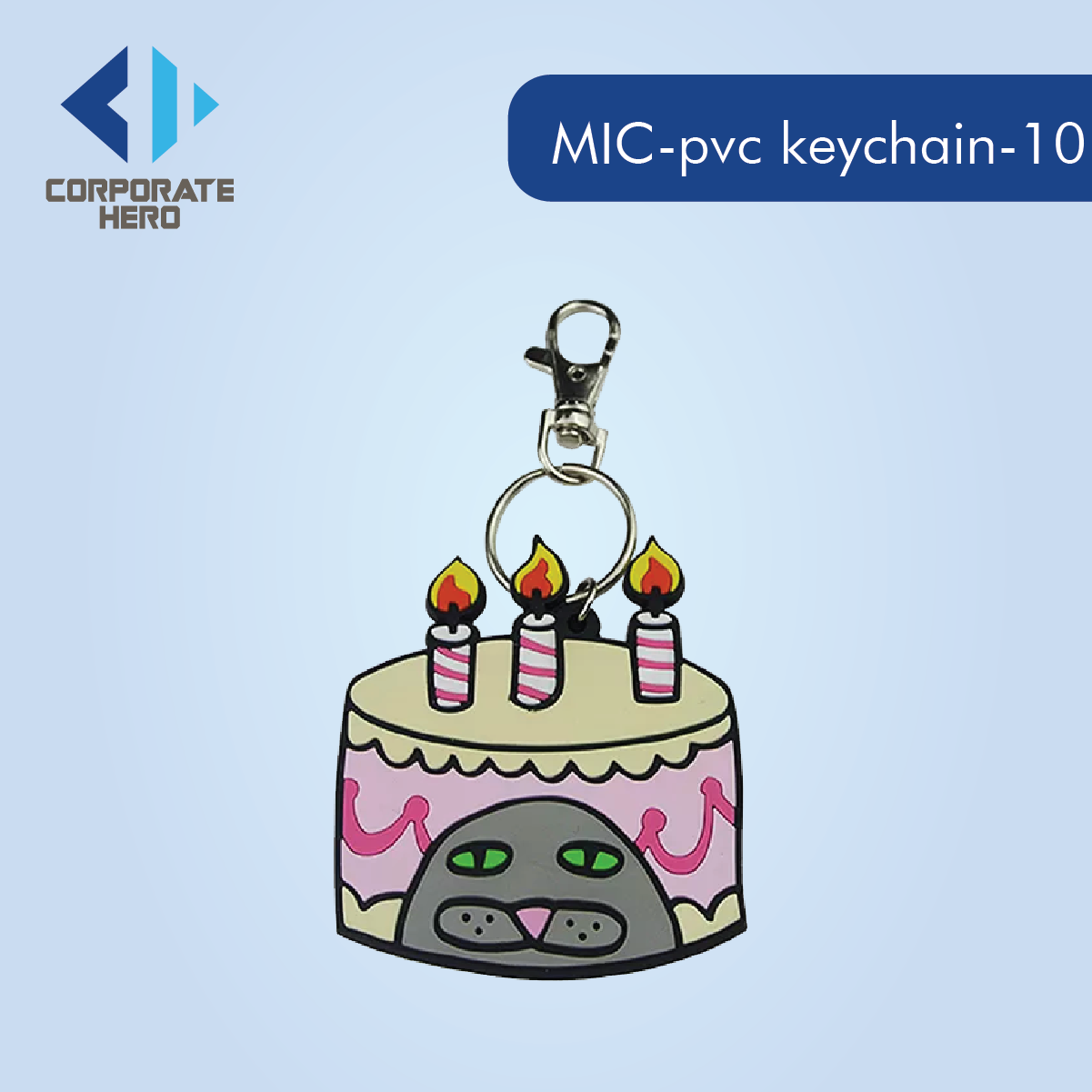 PVC Logo Animal Keychain Maker Custom Personalized