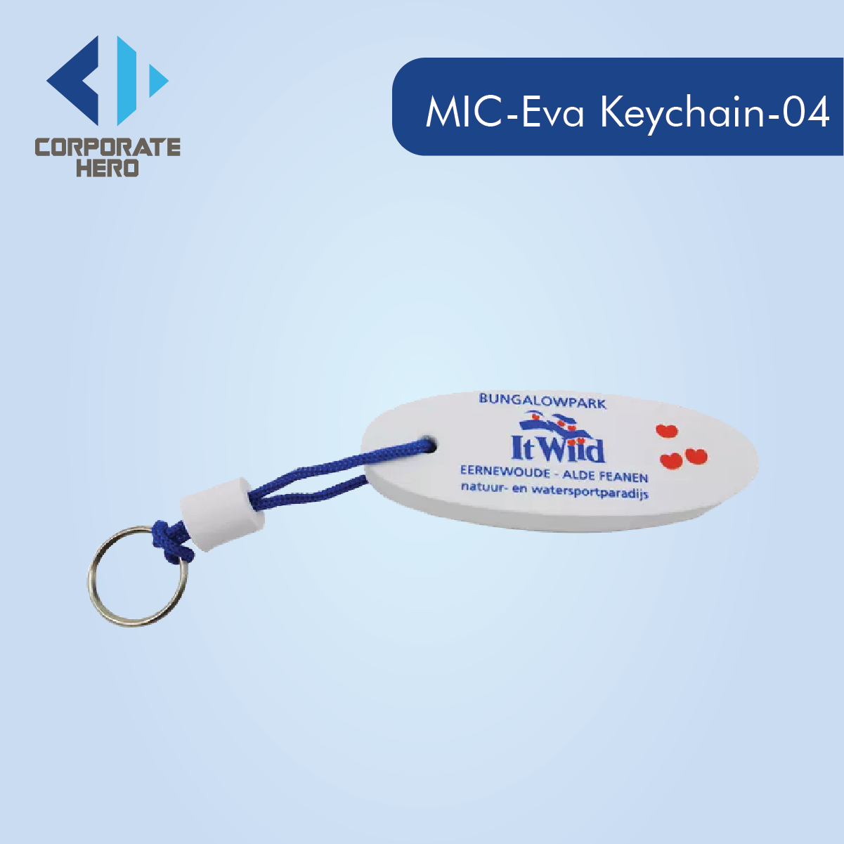 Promotional DIY Charm Eva Keychain Custom Personalized