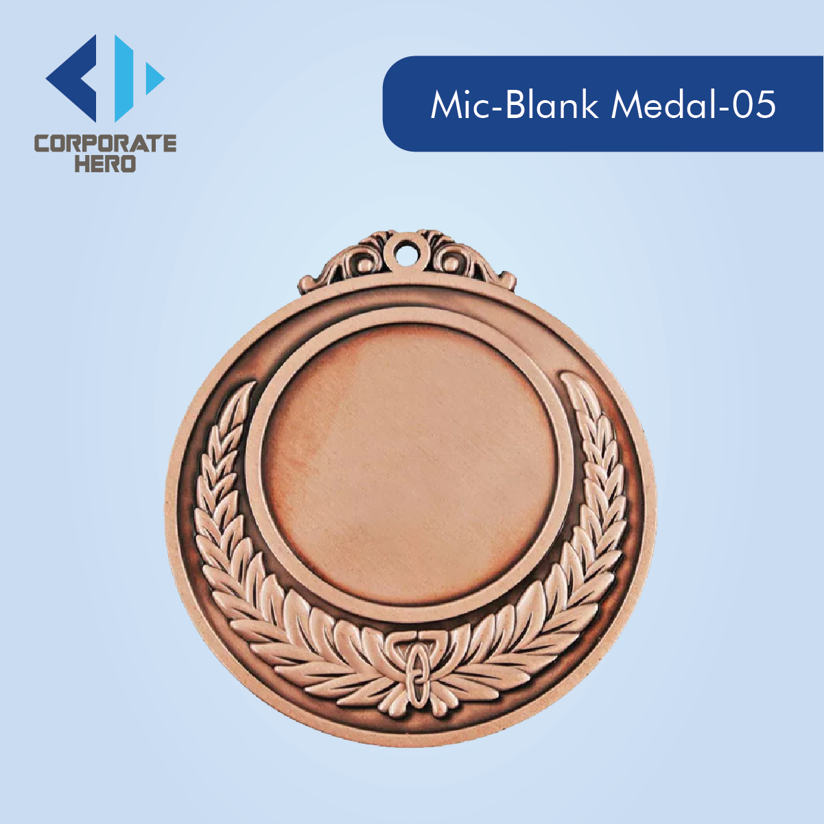 Sport Sublimation Copper Blank Medal Custom Personalized