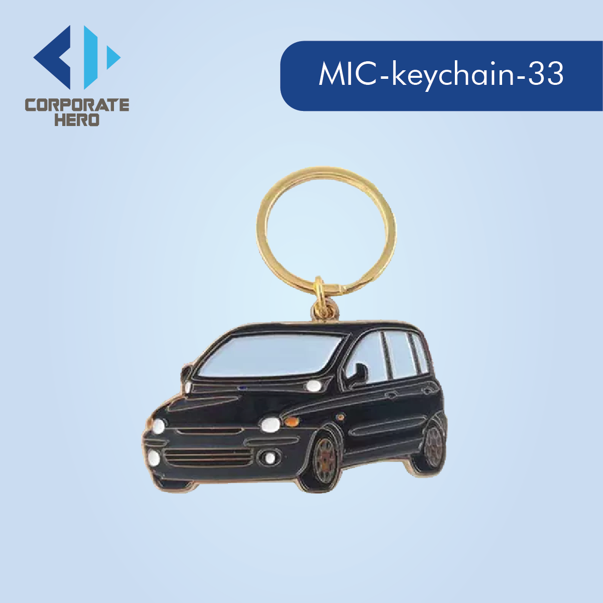 Gold Keychain for Bike Custom Personalized