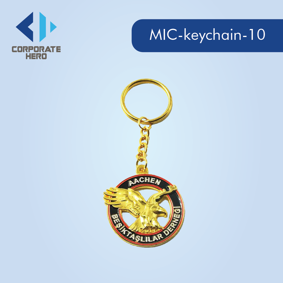 2021 Gold Metal Keychain Custom Personalized