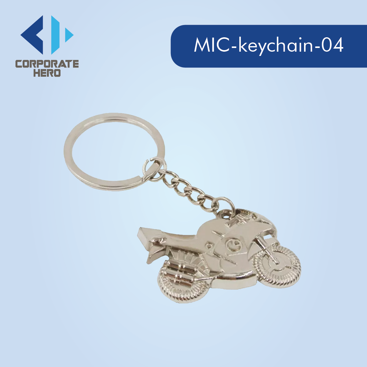 3D Airplane Metal Keychain Custom Personalized