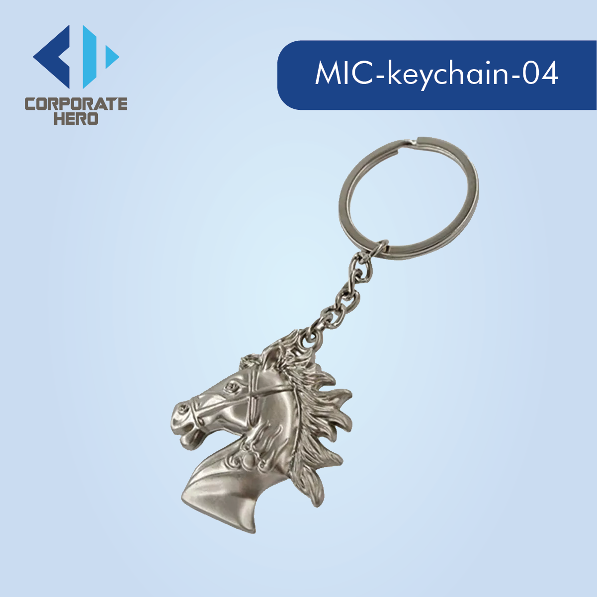 3D Airplane Metal Keychain Custom Personalized