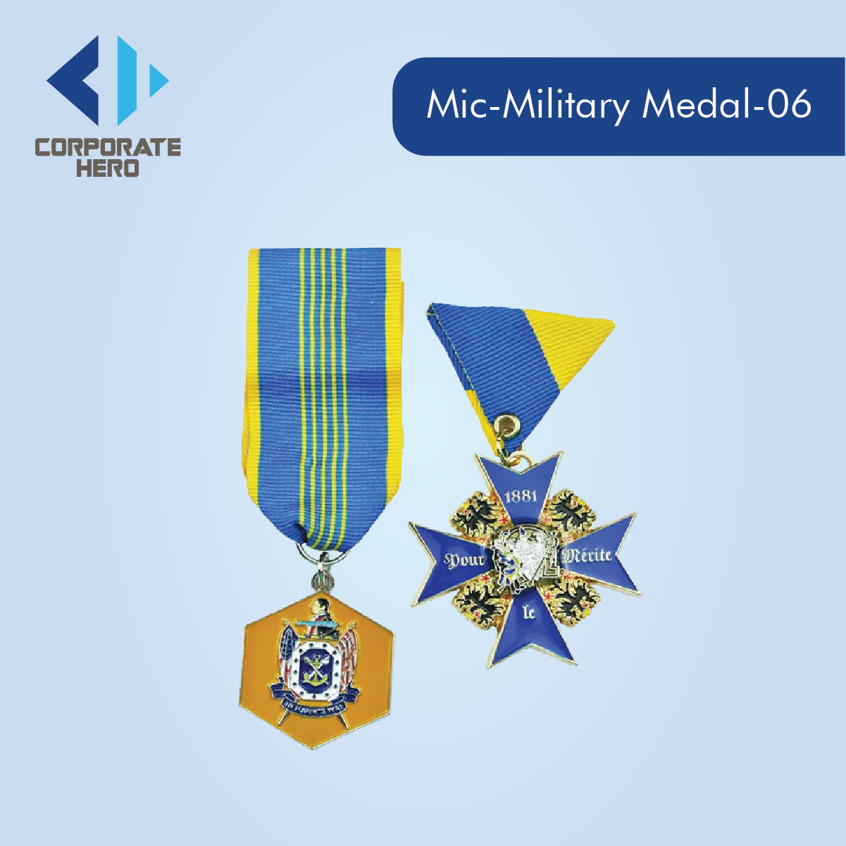 Iron Cross German Souvenir Military Medal Custom Personalized