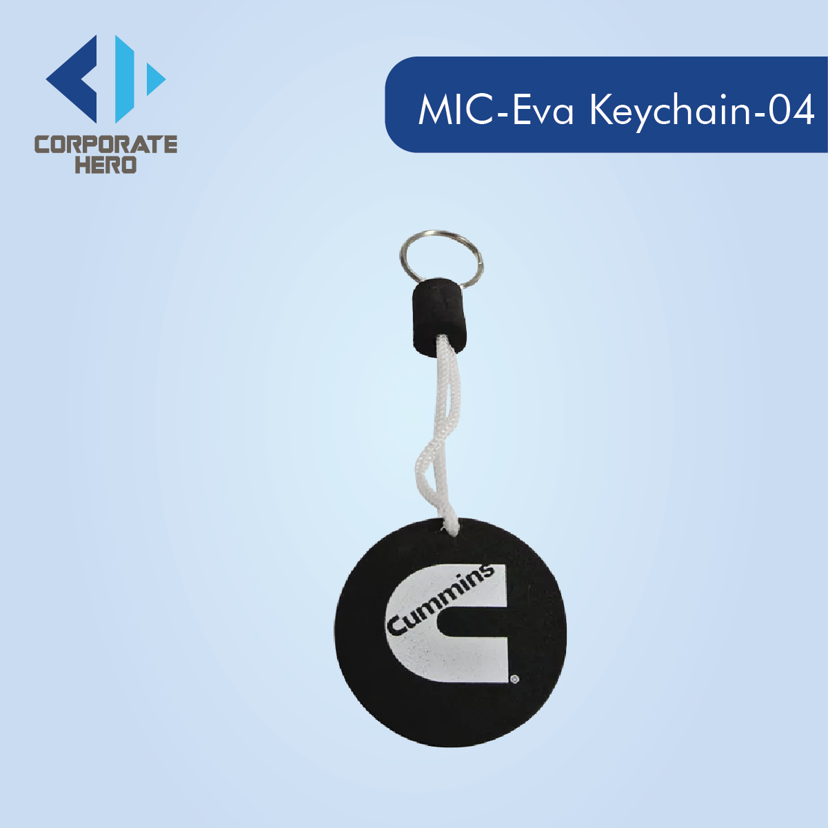 Promotional DIY Charm Eva Keychain Custom Personalized