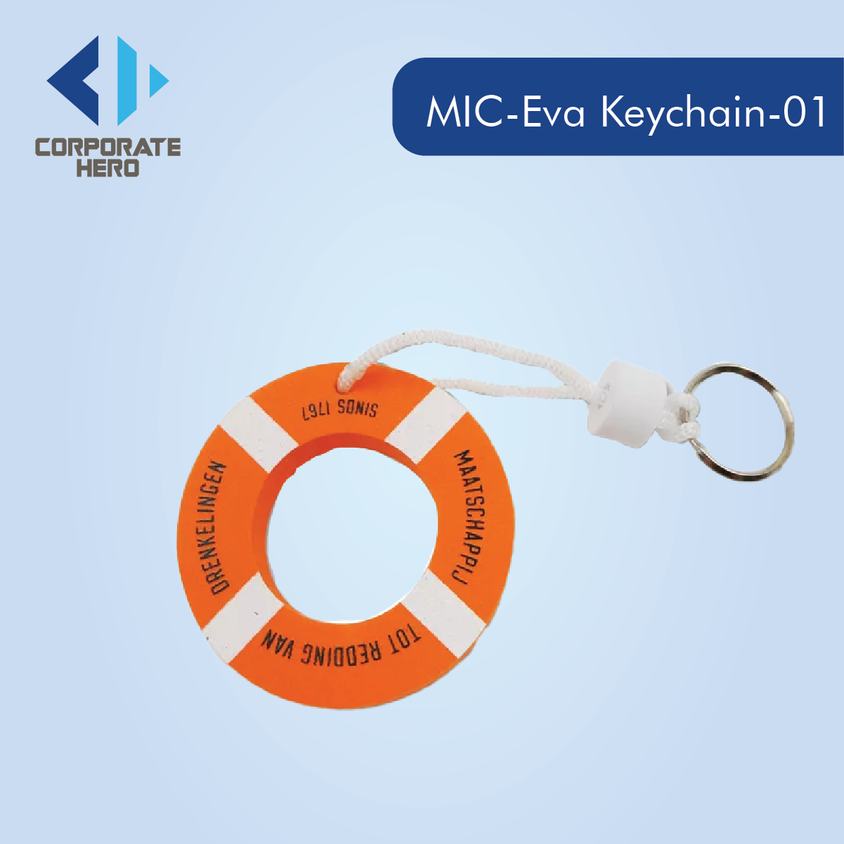 Eva Foam Keychain Custom Personalized