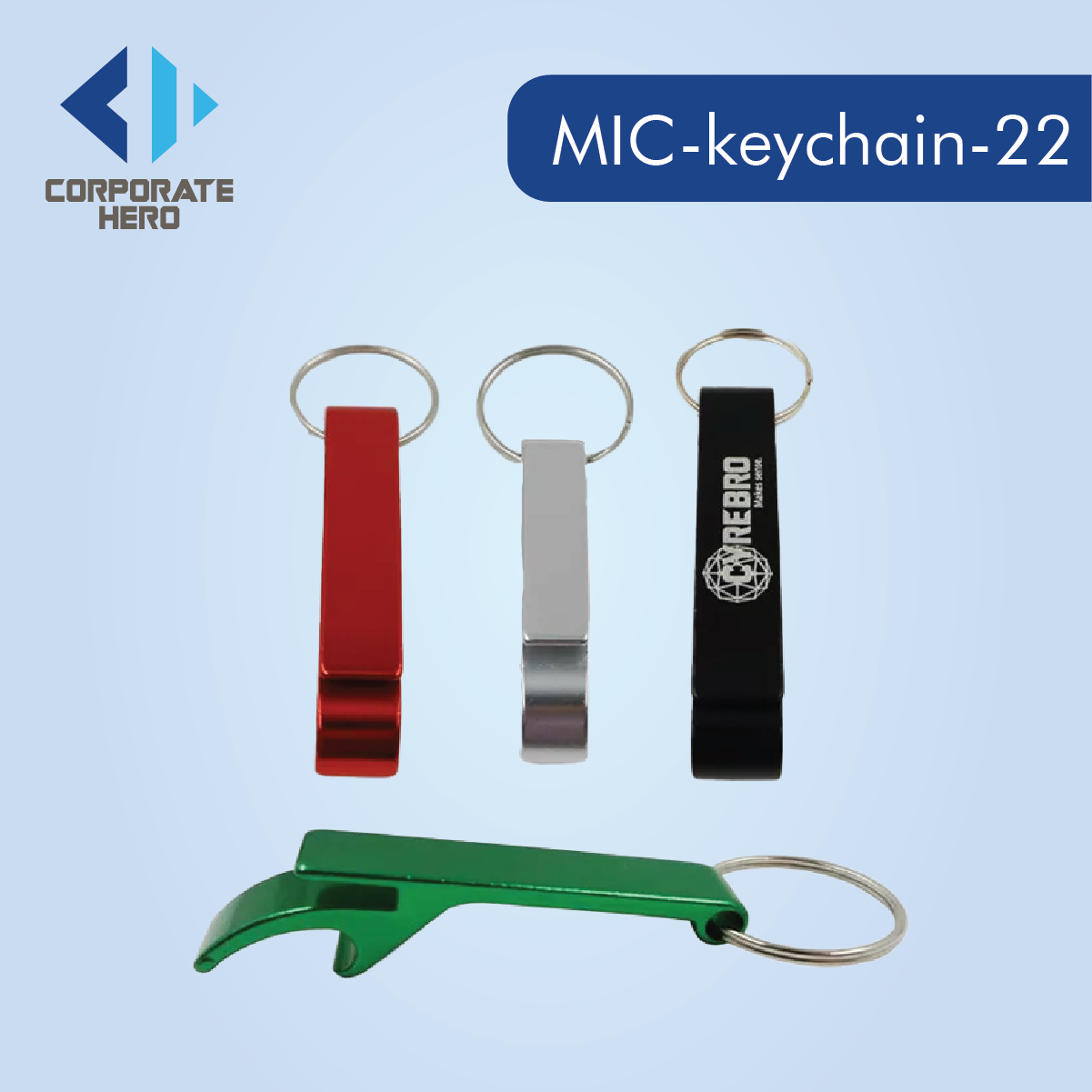 Bottle Opener Keychain Custom Personalized