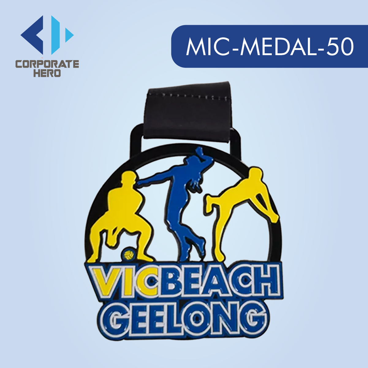 Volleyball Sport Medals Custom Personalized