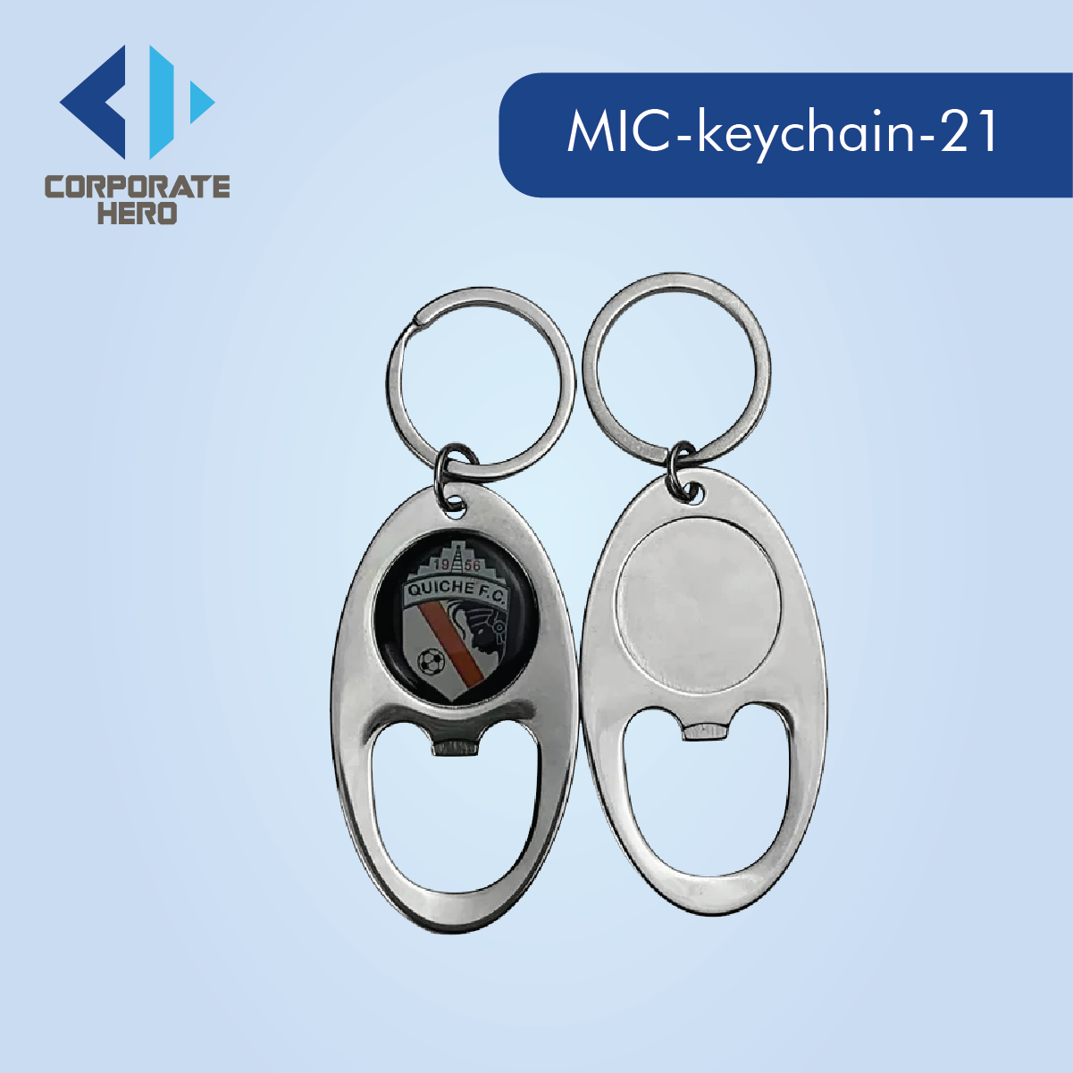 Metal Keychain Bottle Opener Custom Personalized