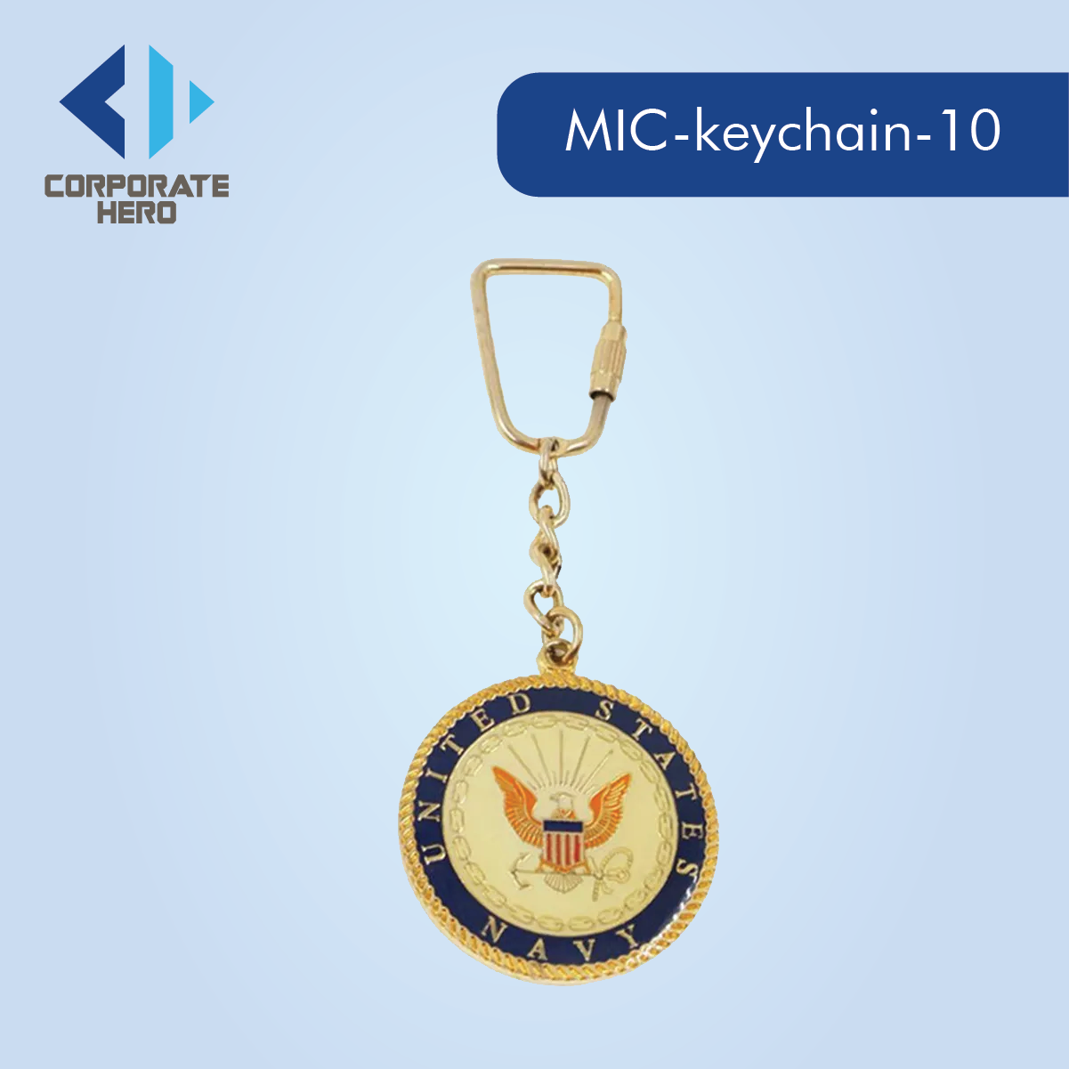 2021 Gold Metal Keychain Custom Personalized