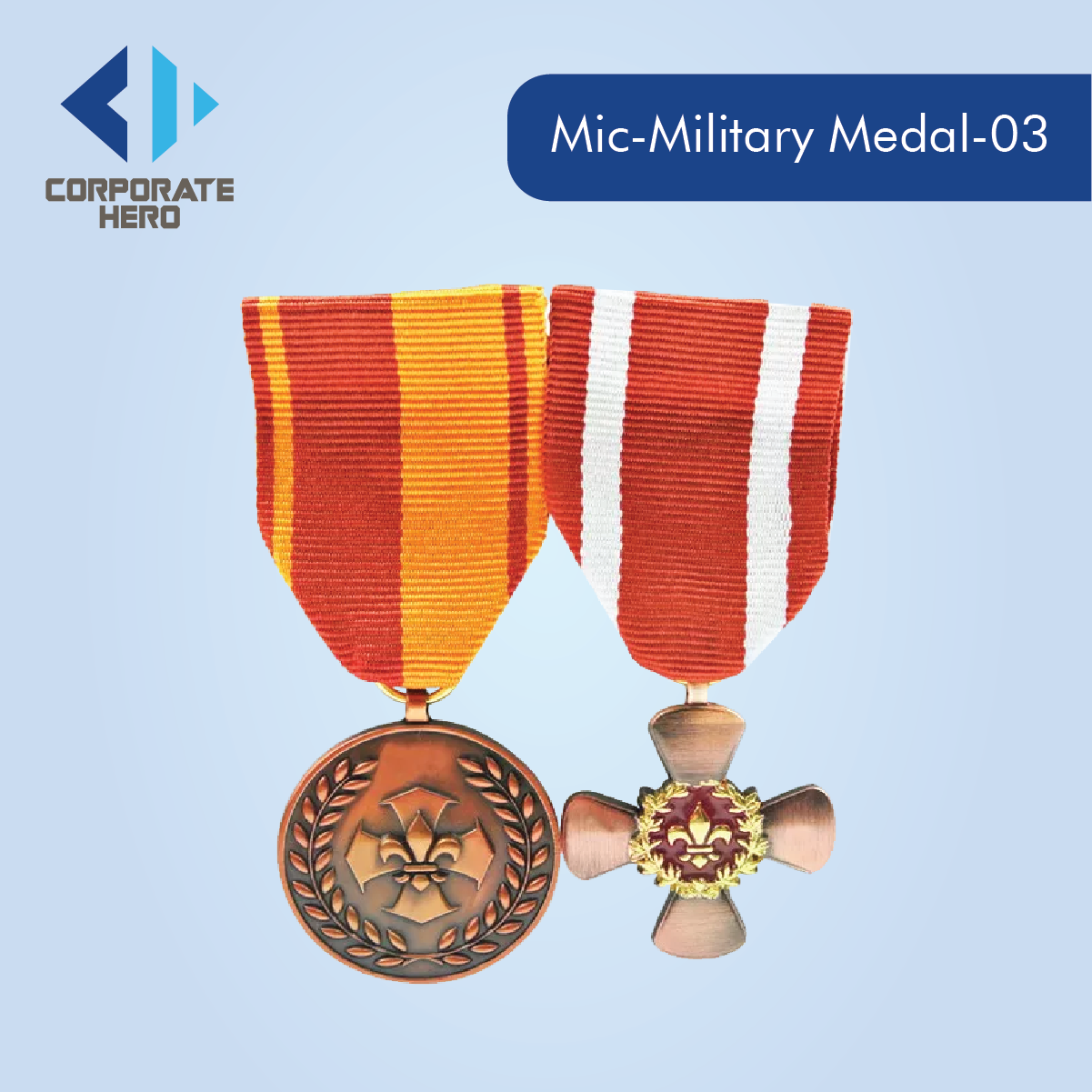 Gold Plated UAE Military Medal Custom Personalized