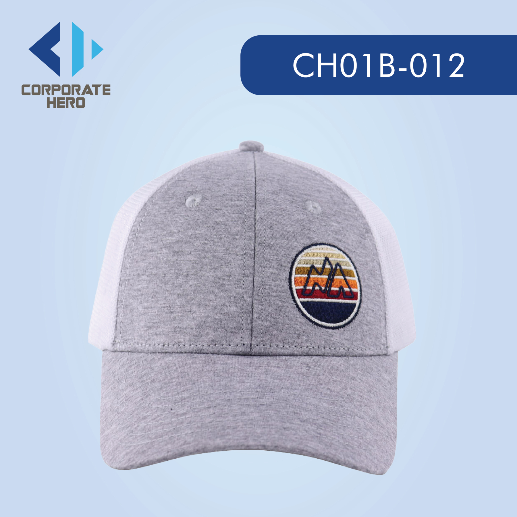 6 Panel Low Profile Trucker Cap