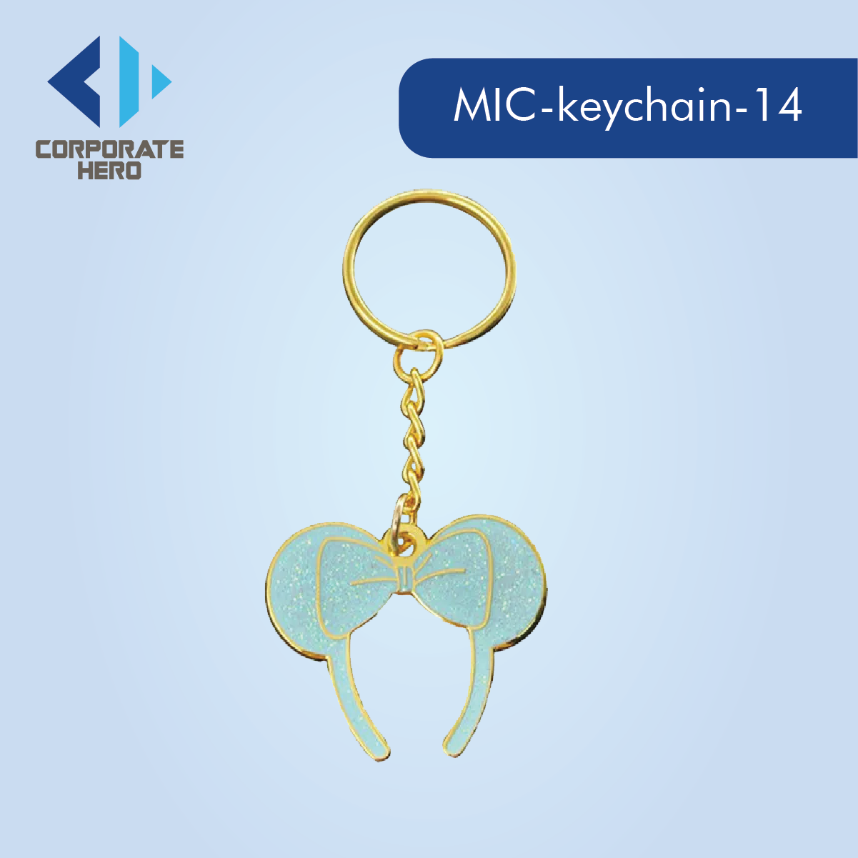 Girly Metal Keychain for Bag Custom Personalized