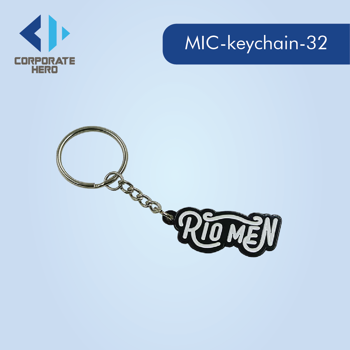 Letter Plate Keychain Custom Personalized 