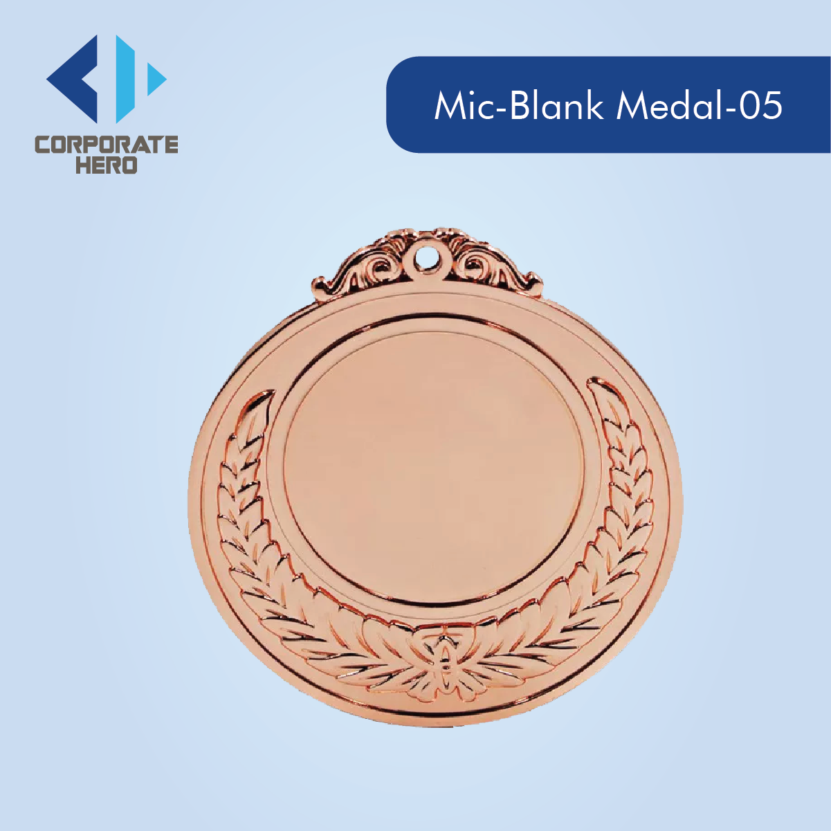 Sport Sublimation Copper Blank Medal Custom Personalized